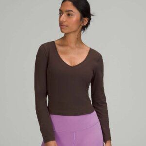 Lululemon Align Long Sleeve Shirt - French Press